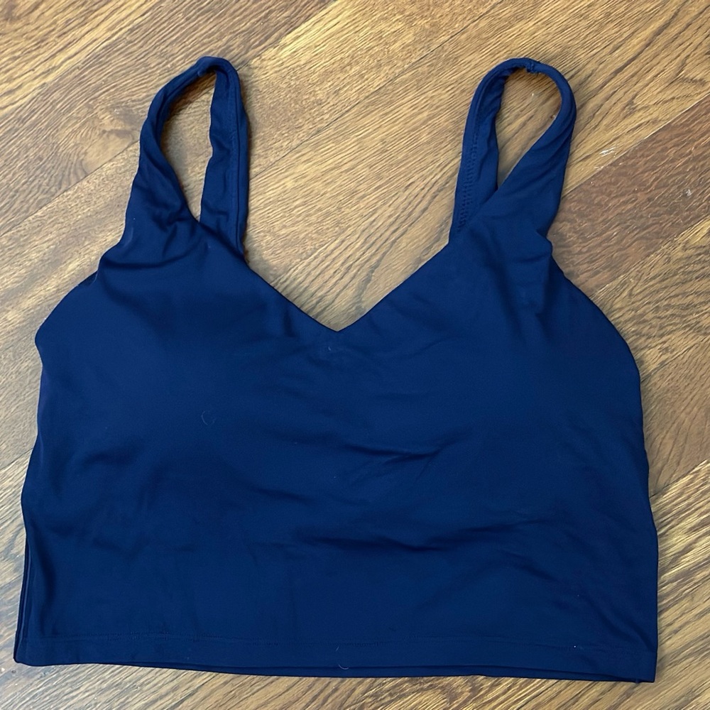 Women's Navy Sports Bra